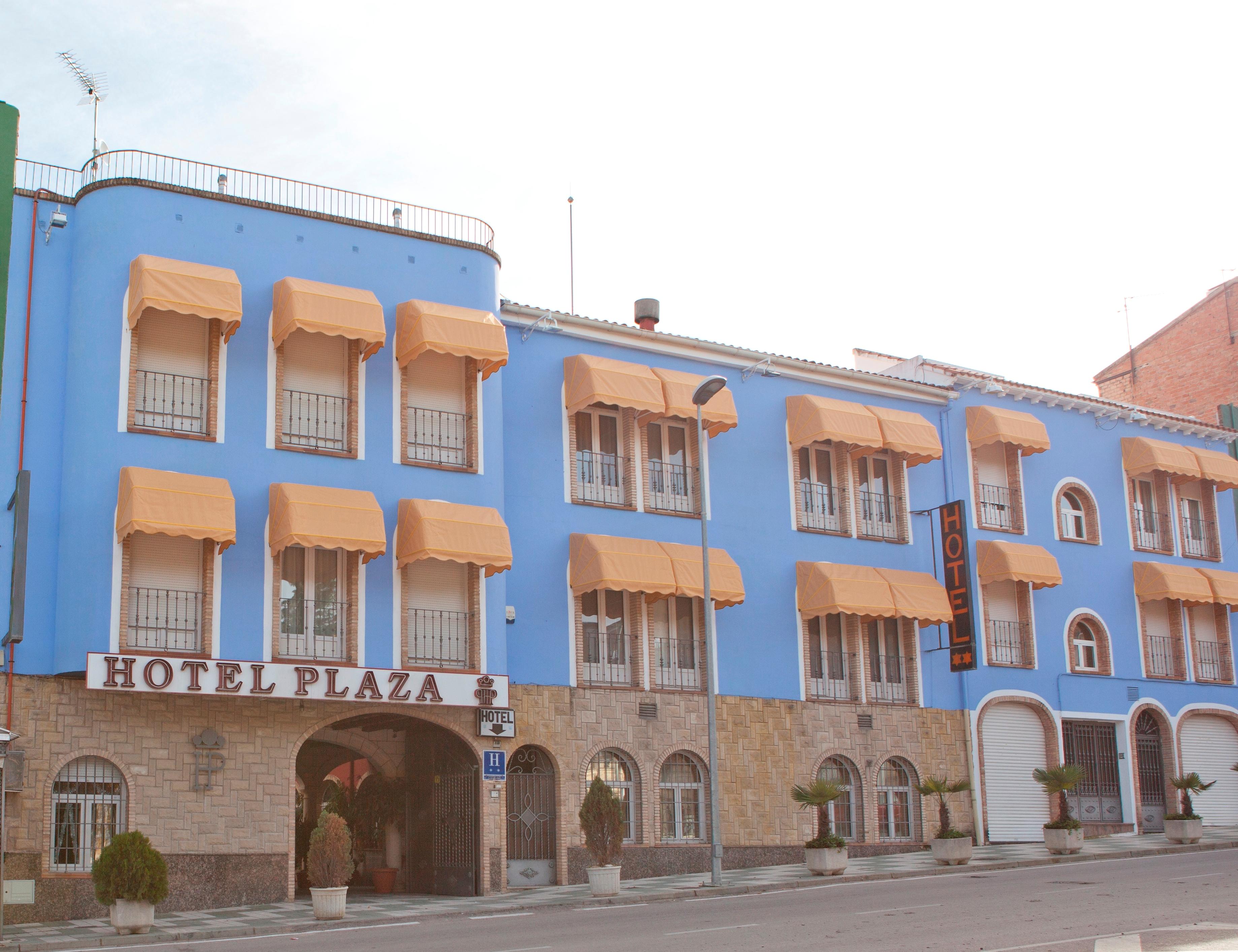 Hotel Plaza Manjón Villanueva Del Arzobispo Exterior foto